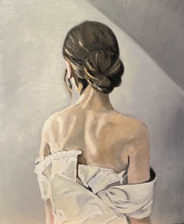 Painting titled "le bal" by Katia Slessareff, Original Artwork, Oil