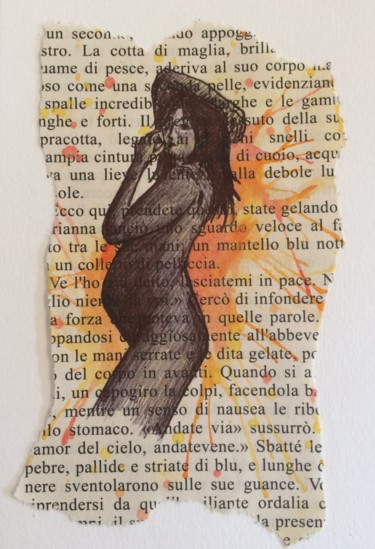 Disegno intitolato "Creare vita" da Katia Corallo, Opera d'arte originale, Biro