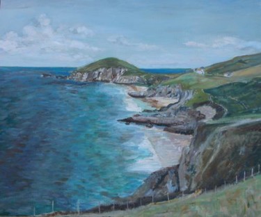 Painting titled "Sleighead Dingle" by Katie O'Looney, Original Artwork