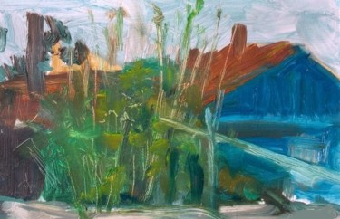 original oil spring landscape Картина под названием "original oil spring…" - Ekaterina Rastrigina, Подлинное произведение искусства, Масло