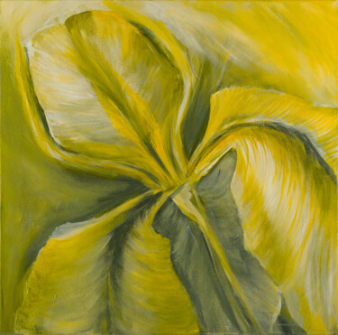 绘画 标题为“Yellow iris” 由Katrin Appleseen, 原创艺术品, 丙烯