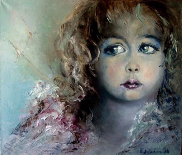 Картина под названием "Амура" - Екатерина Кудряшова, Подлинное произведение искусства, Масло