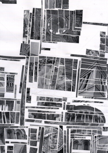 Arte digitale intitolato "Architectural bondi…" da Katwrina Golban, Opera d'arte originale, Collages