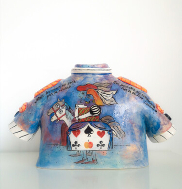 Design intitulée "Vase- Katya M.(Les…" par Katya M, Œuvre d'art originale, Céramique