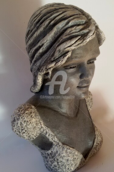 Sculpture titled "Harmonie" by Katyveline Ruiz, Original Artwork, Terra cotta