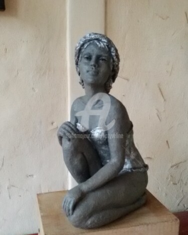 Sculpture titled "Dis-moi (katyveline)" by Katyveline Ruiz, Original Artwork, Terra cotta