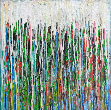Malarstwo zatytułowany „SUMMER RAIN” autorstwa Andrej Barov, Oryginalna praca, Akryl