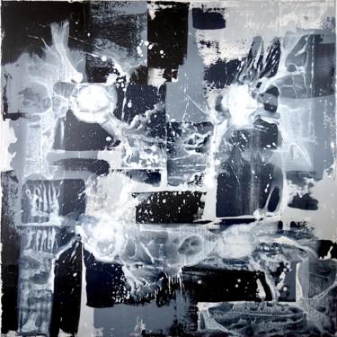 Картина под названием "Abstract no. 2020 X…" - Anita Kaufmann, Подлинное произведение искусства, Акрил