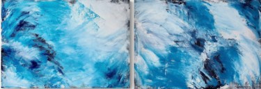 Картина под названием "Atlantic crossing n…" - Anita Kaufmann, Подлинное произведение искусства, Акрил Установлен на Деревян…