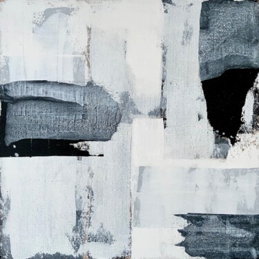 Abstract no. 5021 black and white Painting titled "Abstract no. 5021 b…" by Anita Kaufmann, Original Art, Acrylic