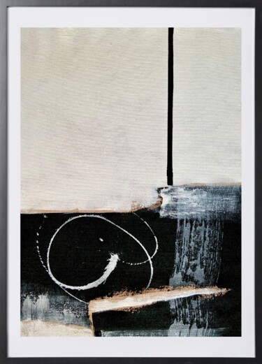 Malerei mit dem Titel "Abstract no. 7321 -2" von Anita Kaufmann, Original-Kunstwerk, Acryl