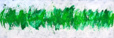 Painting titled "Reserved Abstract i…" by Anita Kaufmann, Original Artwork, Acrylic