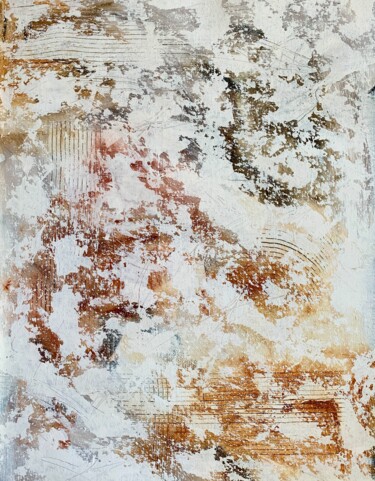 Pittura intitolato "Terra mystica no. 6…" da Anita Kaufmann, Opera d'arte originale, Acrilico