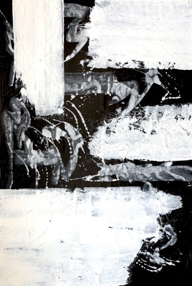 Pintura titulada "Abstract no. 1324 b…" por Anita Kaufmann, Obra de arte original, Acrílico