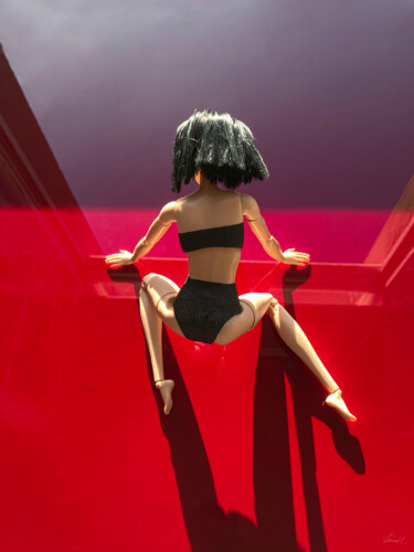 Фотография под названием "Black Bikini01" - Kaveh, Подлинное произведение искусства, Цифровая фотография