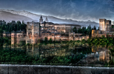 Fotografie getiteld "La Alhambra" door Kavi Sanchez, Origineel Kunstwerk, Digitale fotografie