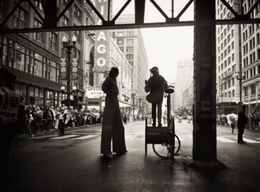 Фотография под названием "Ghost of Chicago" - Kay Jay, Подлинное произведение искусства, Цифровая фотография
