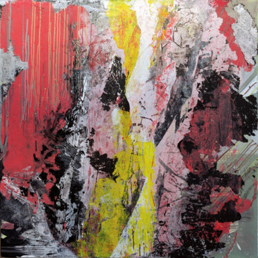 Pittura intitolato "abstrakt II" da Kay Pischang, Opera d'arte originale, Acrilico