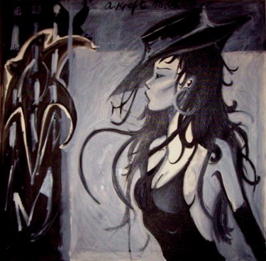 Painting titled "Ariana 1" by Kaya, Original Artwork