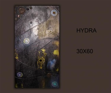 Malerei mit dem Titel "HYDRA" von Kaÿa, Original-Kunstwerk, Öl