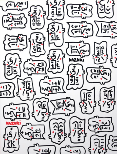 Tekening getiteld "49.3" door Kazari, Origineel Kunstwerk, Marker