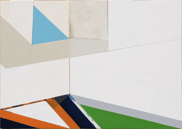 Картина под названием "Triangles" - Kazuhiro Higashi, Подлинное произведение искусства, Акрил