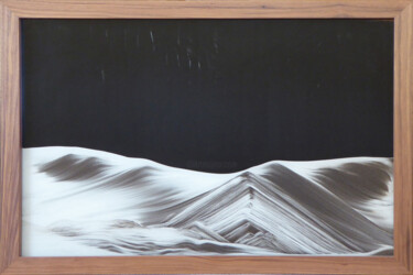 Design intitulée "Mountain Range Waln…" par Kb The Sandman, Œuvre d'art originale, Meuble