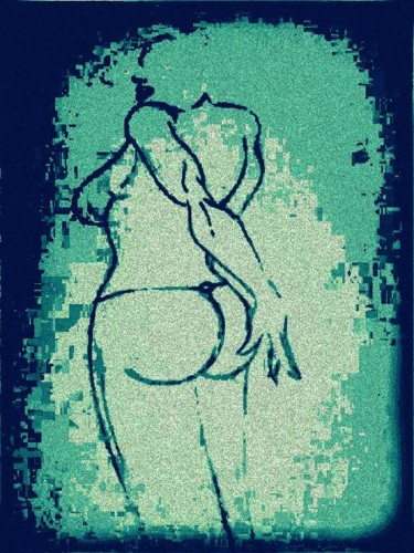 Digital Arts titled "cool seduction" by Keely Mitchell, Original Artwork