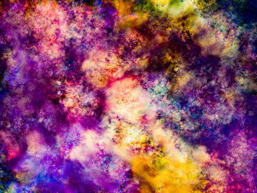 Grafika cyfrowa / sztuka generowana cyfrowo zatytułowany „Marbled Clouds” autorstwa Keep Magic, Oryginalna praca, Malarstwo…