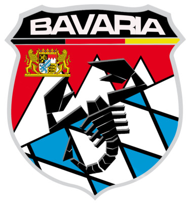 Grafika cyfrowa / sztuka generowana cyfrowo zatytułowany „Abarth Logo Bavaria” autorstwa Keep Magic, Oryginalna praca, Malar…