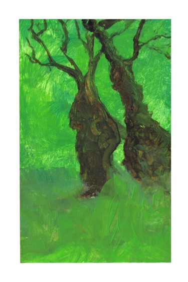 Peinture intitulée "etude-papier5.jpg" par Keip, Œuvre d'art originale