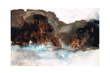 Peinture intitulée "travauxpapier4.jpg" par Keip, Œuvre d'art originale