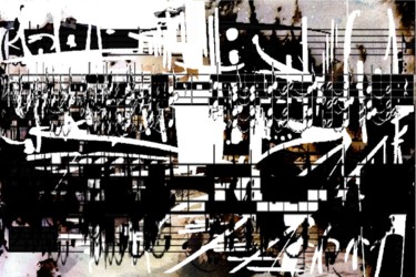 Dessin intitulée "partition" par Keip, Œuvre d'art originale