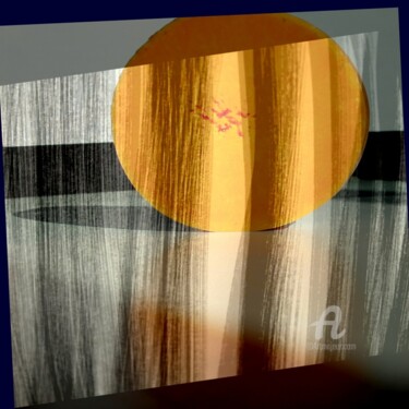 Цифровое искусство под названием "Curtained" - Keith Surridge, Подлинное произведение искусства, Фотомонтаж