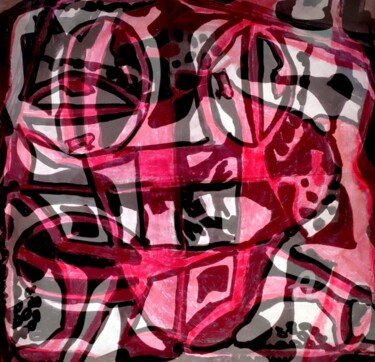 Arts numériques intitulée "Blood is Here" par Keith Surridge, Œuvre d'art originale, Photo montage
