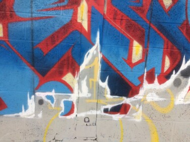 Fotografie getiteld "zoom on 3" door Kejo, Origineel Kunstwerk, Graffiti
