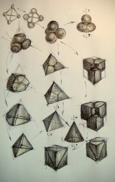 Drawing titled "72-algoritm-computa…" by Gabriel Kelemen, Original Artwork