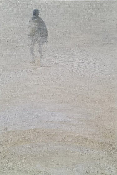 Peinture intitulée "Brume" par Kellestom, Œuvre d'art originale, Huile