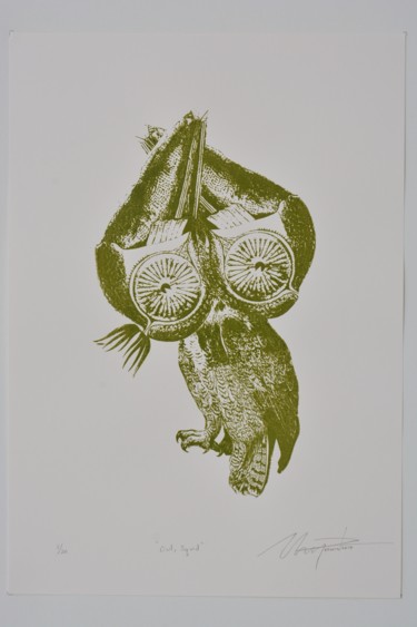 Gravures & estampes intitulée "1.jpg" par Kelvin Chap, Œuvre d'art originale, Sérigraphie