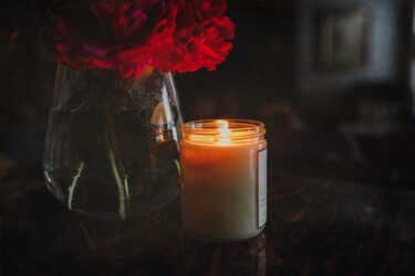 "Flowers & Candles" başlıklı Fotoğraf Ken Gehring tarafından, Orijinal sanat, Dijital Fotoğrafçılık
