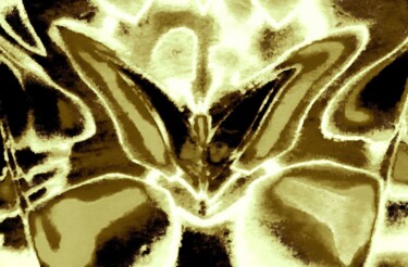 Photographie intitulée "Butterfly 1f" par Ken Lerner, Œuvre d'art originale, Photographie numérique