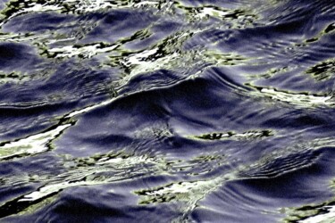 Fotografia intitolato "Water 1310b" da Ken Lerner, Opera d'arte originale, Fotografia digitale