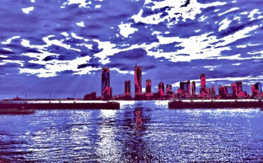 Фотография под названием "Esplanade 3 - Impen…" - Ken Lerner, Подлинное произведение искусства, Цифровая фотография