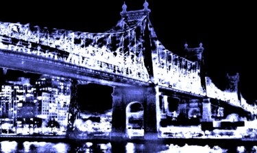 Photography titled "59th Street Bridge…" by Ken Lerner, Original Artwork, Digital Photography