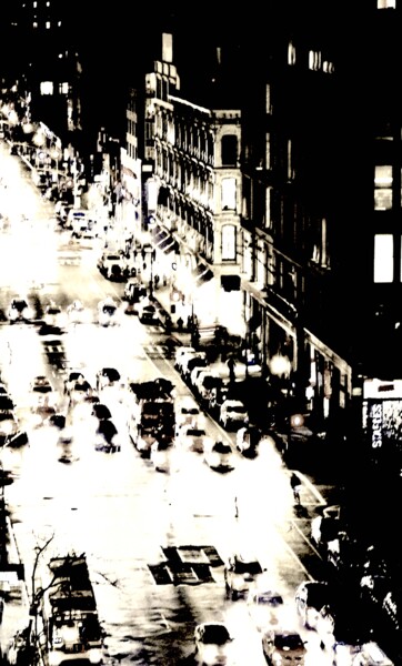 Fotografía titulada "Traffic 20aa4" por Ken Lerner, Obra de arte original, Fotografía digital