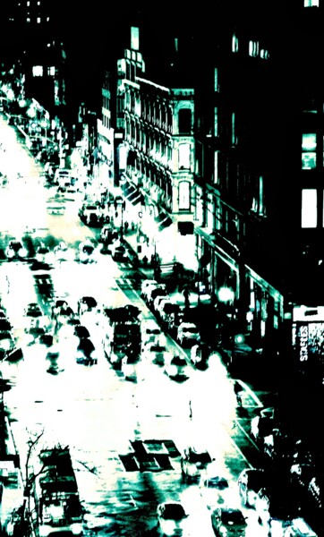 Photography titled "Traffic 20aa5" by Ken Lerner, Original Artwork, Digital Photography