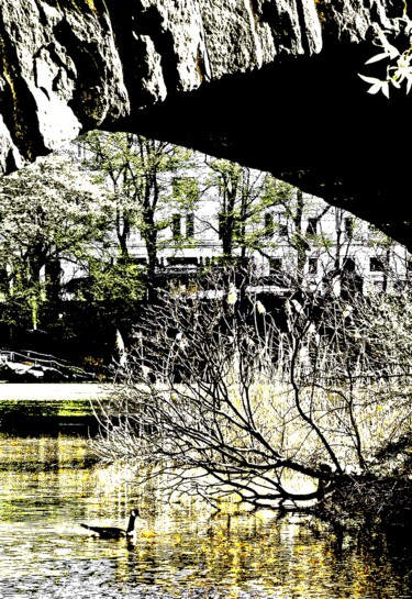 Φωτογραφία με τίτλο "Central Park Throug…" από Ken Lerner, Αυθεντικά έργα τέχνης, Ψηφιακή φωτογραφία