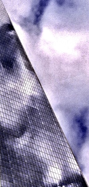 Fotografie mit dem Titel "Freedom Tower 620a2…" von Ken Lerner, Original-Kunstwerk, Digitale Fotografie