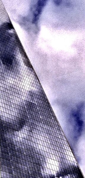 Photographie intitulée "Freedom Tower 620a2…" par Ken Lerner, Œuvre d'art originale, Photographie numérique