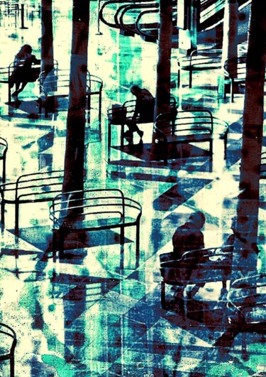 Фотография под названием "Waiting 1c" - Ken Lerner, Подлинное произведение искусства, Цифровая фотография